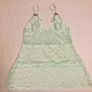 Foxers Hip Length Lace Camisole